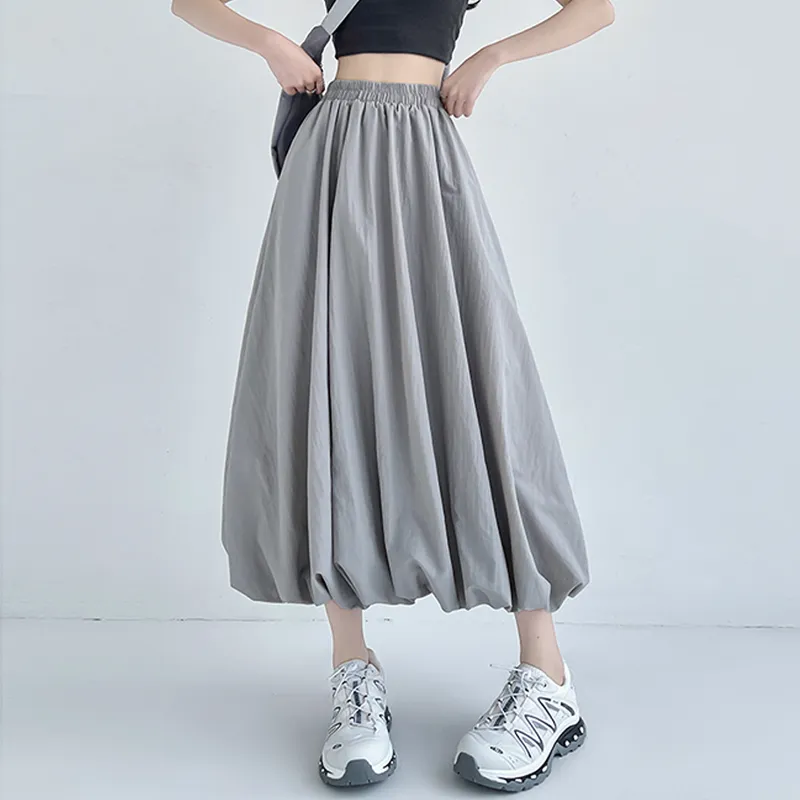 ZVJH Casual Long Skirts Women's-10