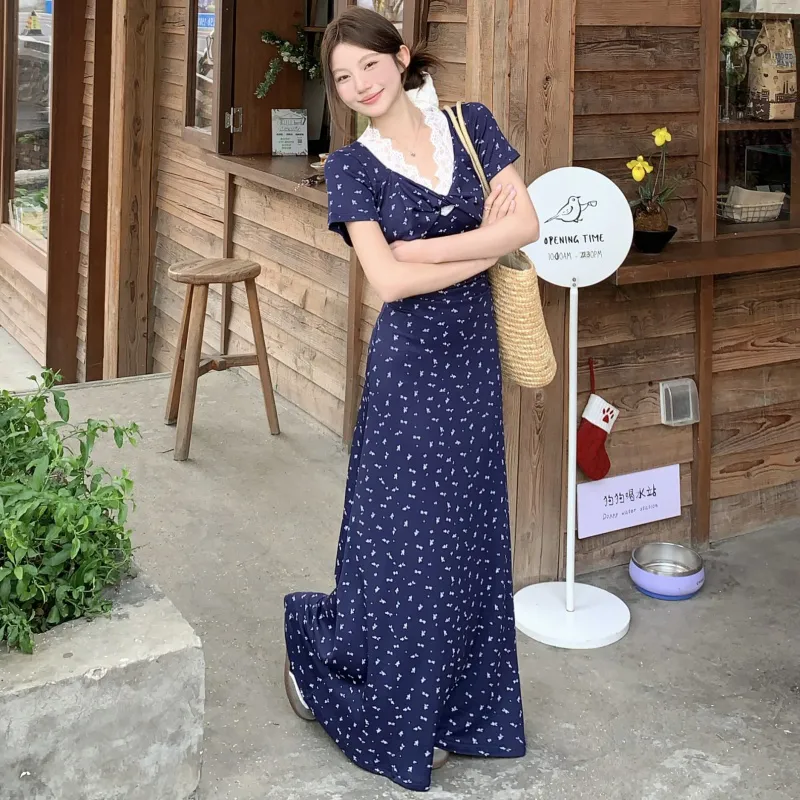 ZVJH Short Sleeved Dress Women's-6