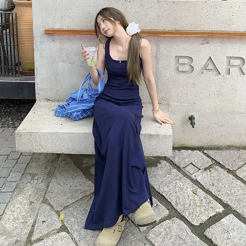 ZVJH Sleeveless Dresses Women's-27