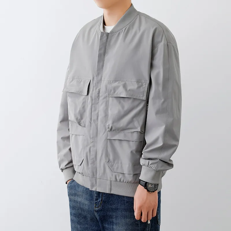 Duke Car Jackets Coats Unisex Gray-6