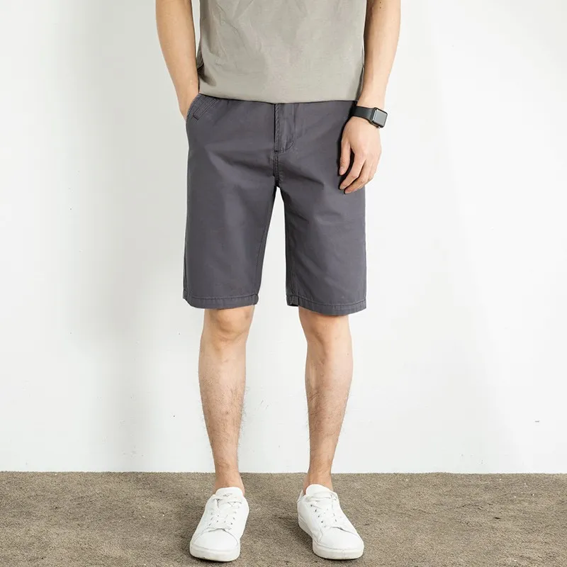 Duke Car Casual Shorts Men's White-7