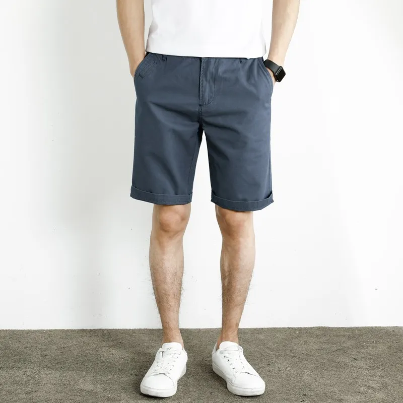 Duke Car Casual Shorts Men's White-15
