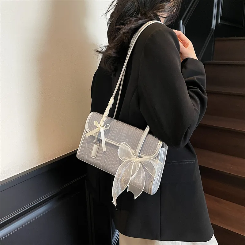 Iman's House PU Shoulder Bag Regular Women's Pink/Silver/Black-7