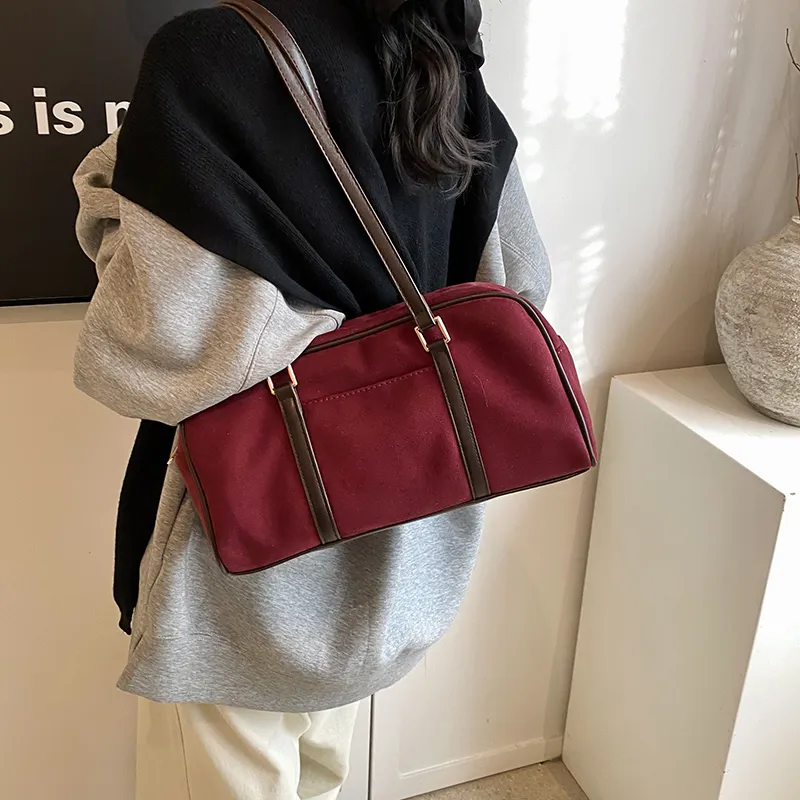 Iman's House PU Shoulder Bag Women's Multicolor-6