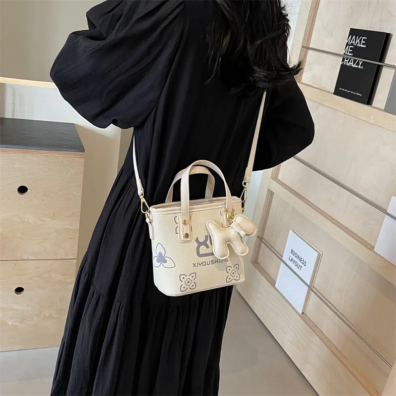 Iman's House PU One Shoulder Handbag Women's Blue+Charm/Pink+Charm/Purple+Charm/Green+Charm-13