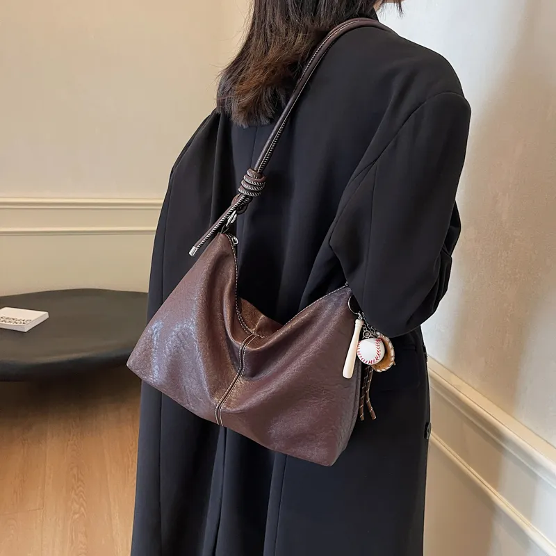 Iman's House PU Crossbody Bag, Shoulder Bag Women's Coffee/Khaki/Burgundy/Black-3