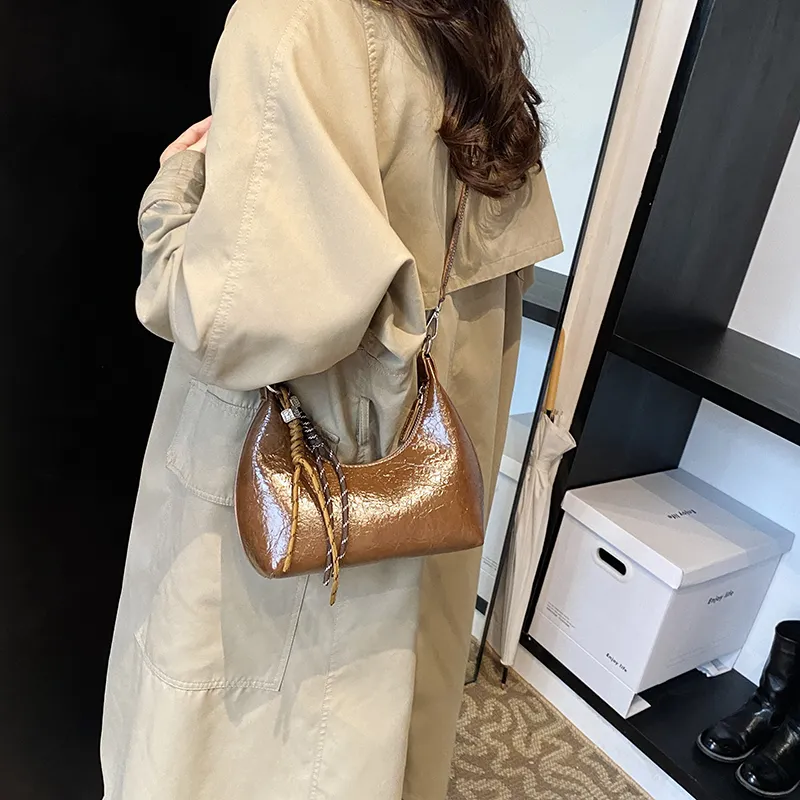 Iman's House PU Handbag, Crossbody Bag, Shoulder Bag Women's Trench Coat Color/Brown/Red/Black-8
