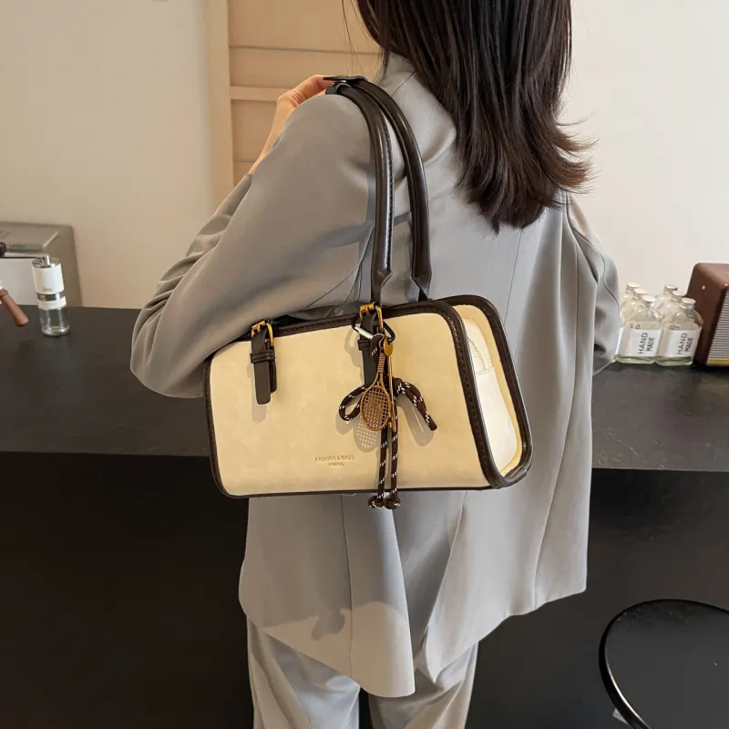 Iman's House PU Shoulder Bag Women's Multicolor-11