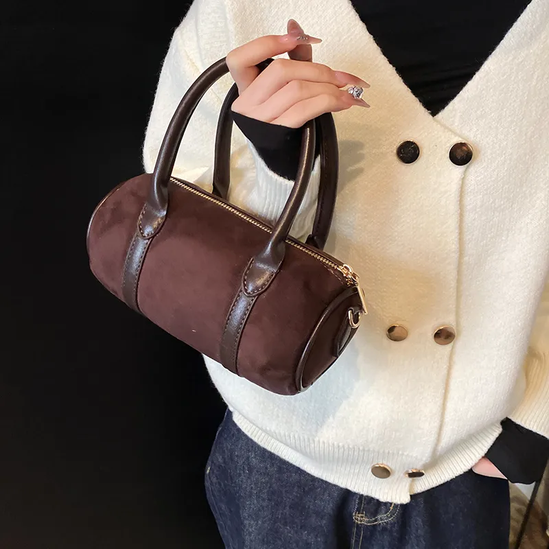 Iman's House Pu Handbag Shoulder Bag Crossbody Bag Women's Fuchsia Khaki Brown Coffee-13