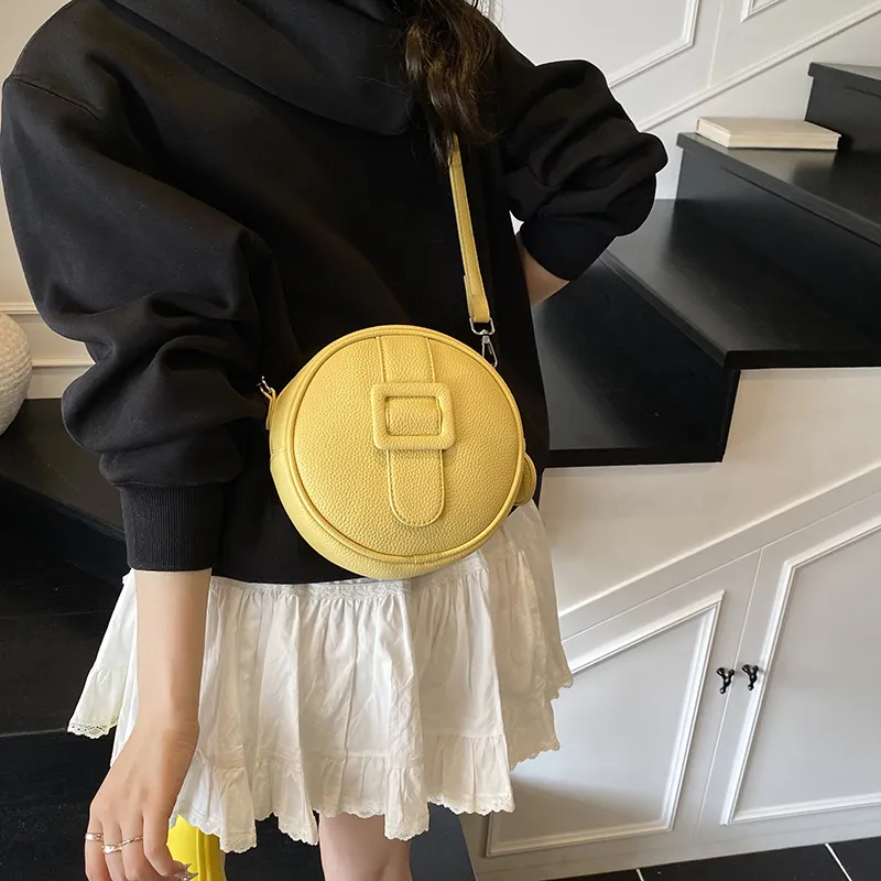 Iman's House PU Crossbody Bag, Shoulder Bag Women's White/Pink/Yellow/Black/Red-10