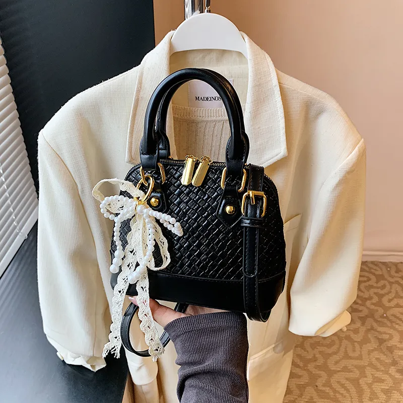 Iman's House PU Handbag Women's Yellow/Brown/Ivory/Black-2