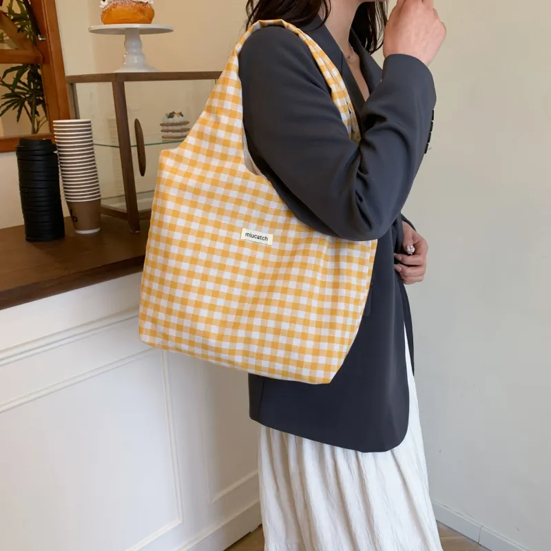 Iman's House Polyester Shoulder Bag Women's Yellow/Red/Green/Black-1