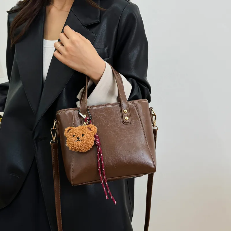 Iman's House PU Shoulder Bag Crossbody Bag Handbags Women's Ecru/Coffee/Brown/Black-6