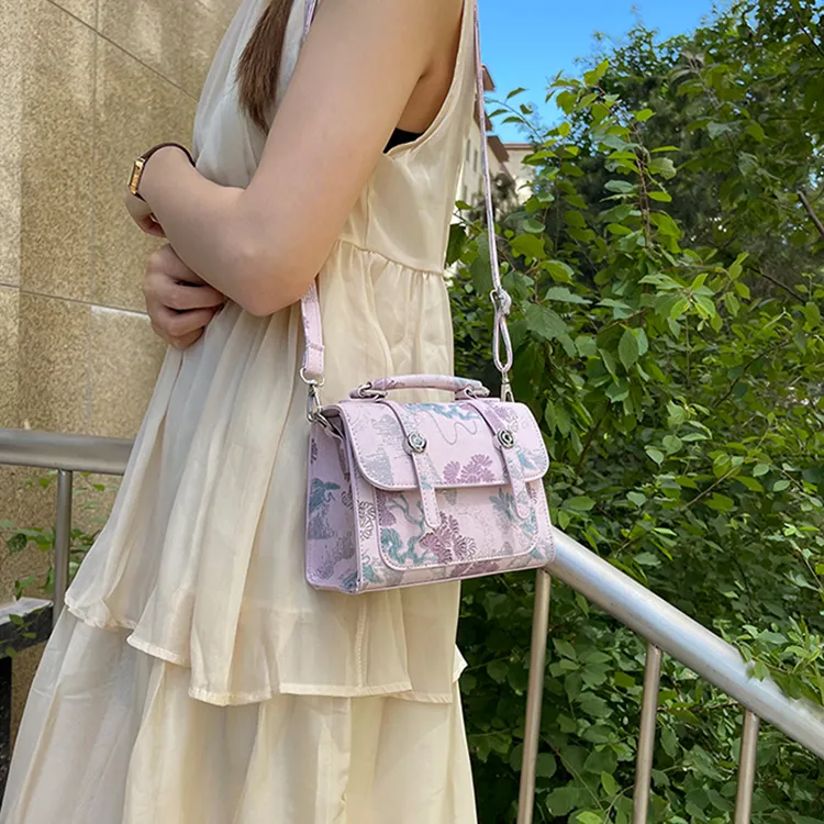Iman's House PU Shoulder Bag Crossbody Bag Regular Women's Ecru/Silver Gray/Pink/White-8