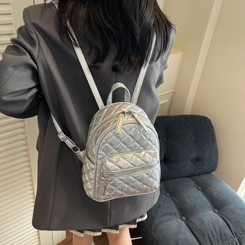Iman's House PU Backpack Regular Women's Multicolor-8