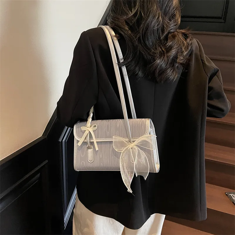 Iman's House PU Shoulder Bag Regular Women's Pink/Silver/Black-5