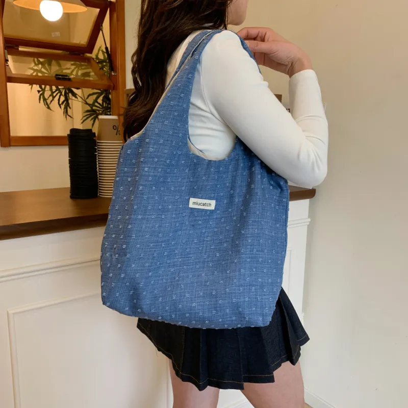 Iman's House Polyester Shoulder Bag Women's White/Pink/Blue/Black/Green-11