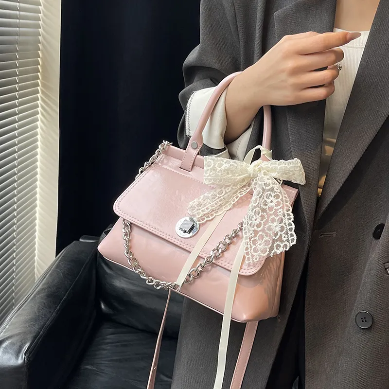 Iman's House PU Shoulder Bag, Crossbody Bag, Handbag Women's White/Purple/Blue/Pink/Black-13