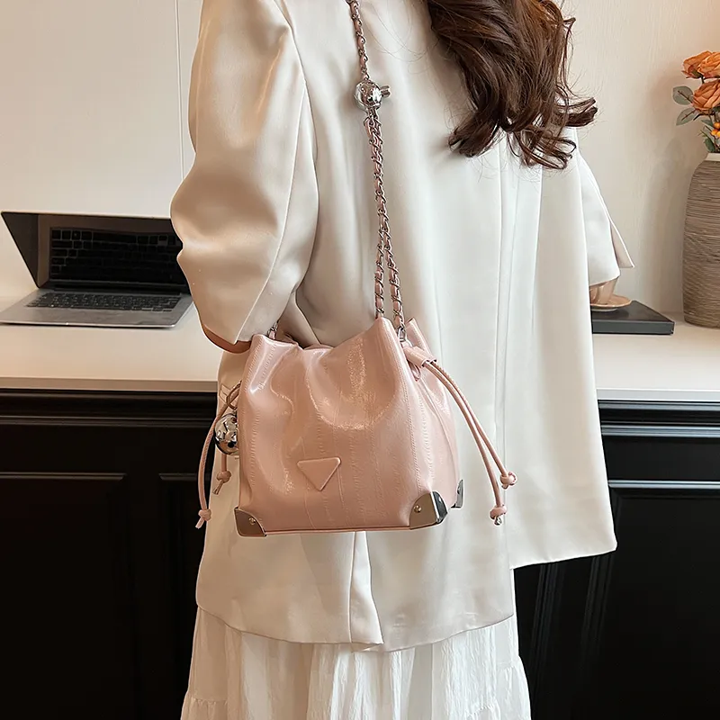 Iman's House PU Shoulder Bag, Crossbody Bag Women's Silver/Ecru/Pink/Black-13