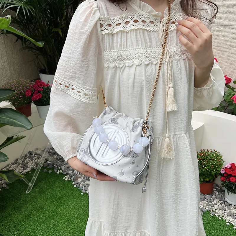 Iman's House PU Handbags Shoulder Bags Regular Women's Silver/Pink-2