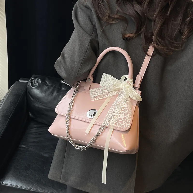 Iman's House PU Shoulder Bag, Crossbody Bag, Handbag Women's White/Purple/Blue/Pink/Black-14