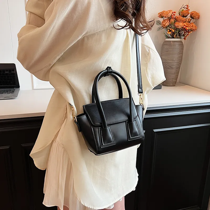 Iman's House PU Shoulder Bag Women's Pink/Ecru/Gray/Black-19