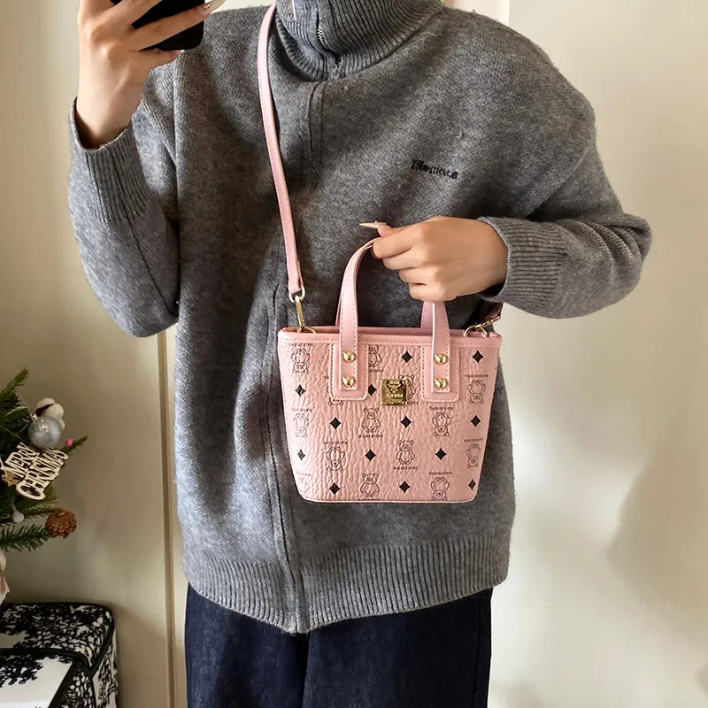 Iman's House PU One Shoulder Handbags Regular Women's Brown/Pink/Khaki/Black-6