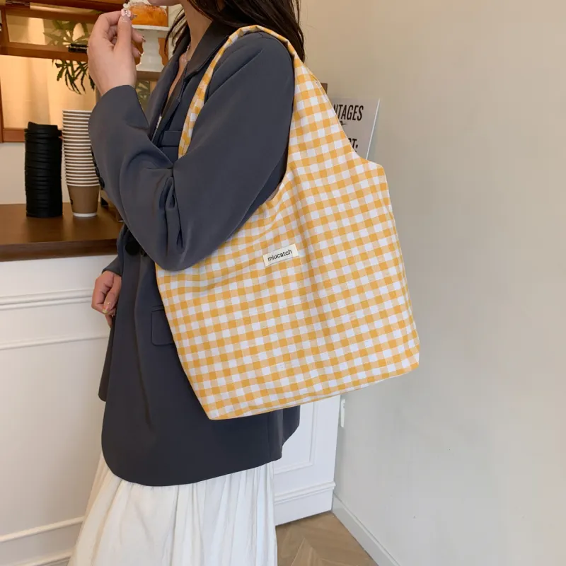 Iman's House Polyester Shoulder Bag Women's Yellow/Red/Green/Black-3