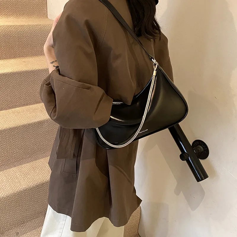 Iman's House Pu Crossbody One Shoulder Handbag Women's Black/Deer Brown/Brown/Red-3
