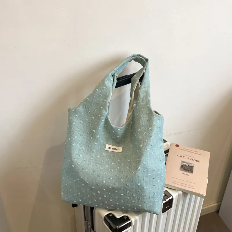 Iman's House Polyester Shoulder Bag Women's White/Pink/Blue/Black/Green-22