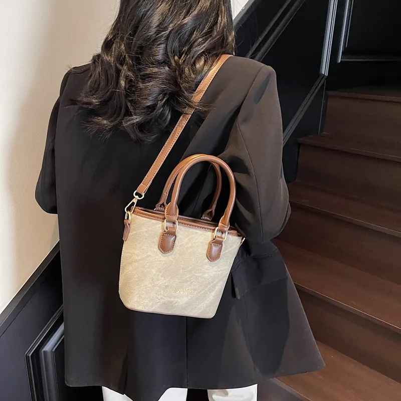 Iman's House PU Handbag Women's White & Black/Beige & Brown/Dark Tea/Pink-6