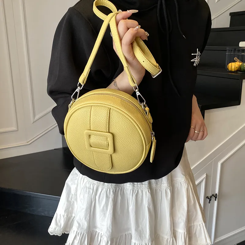 Iman's House PU Crossbody Bag, Shoulder Bag Women's White/Pink/Yellow/Black/Red-9