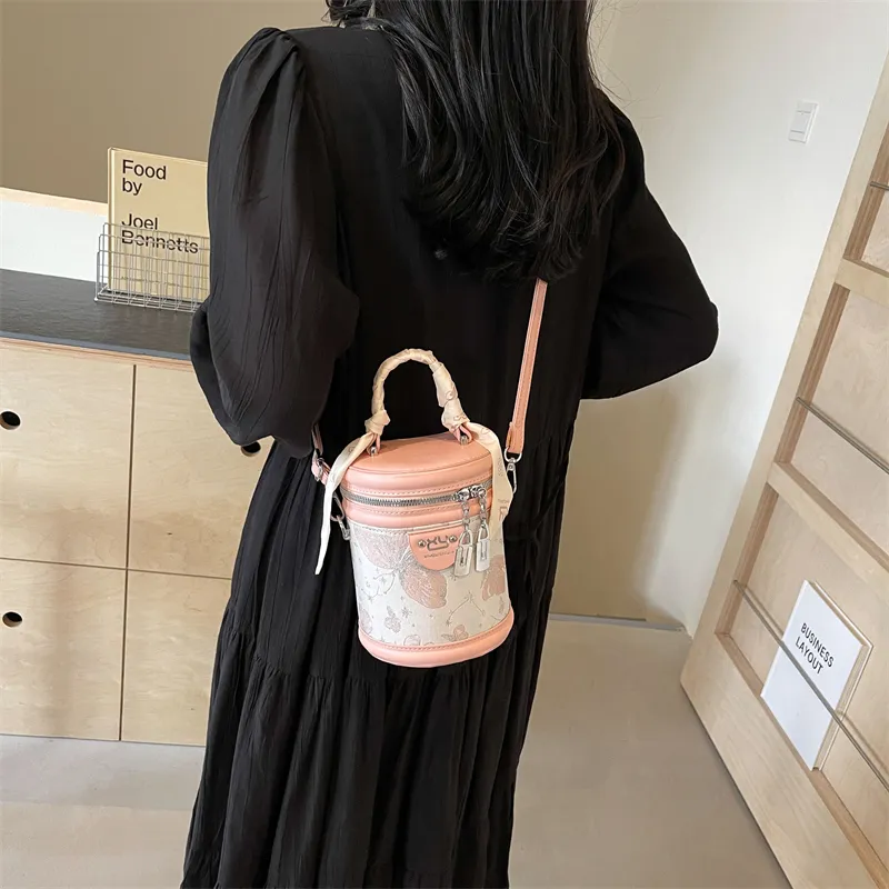 Iman's House PU Handbag Crossbody Bag Regular Women's White & Pink/Ecru/Silver/White/Pink-21