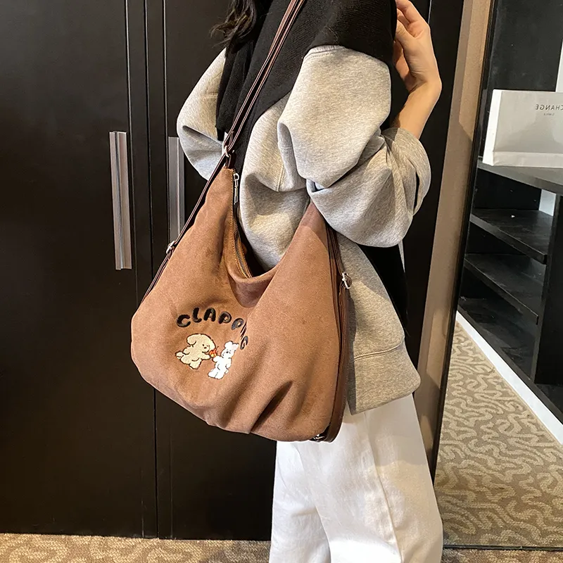 Iman's House PU & Matte Backpack Women's Brown/Coffee-7