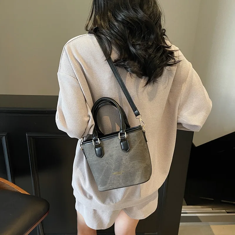 Iman's House PU Handbag Women's White & Black/Beige & Brown/Dark Tea/Pink-10