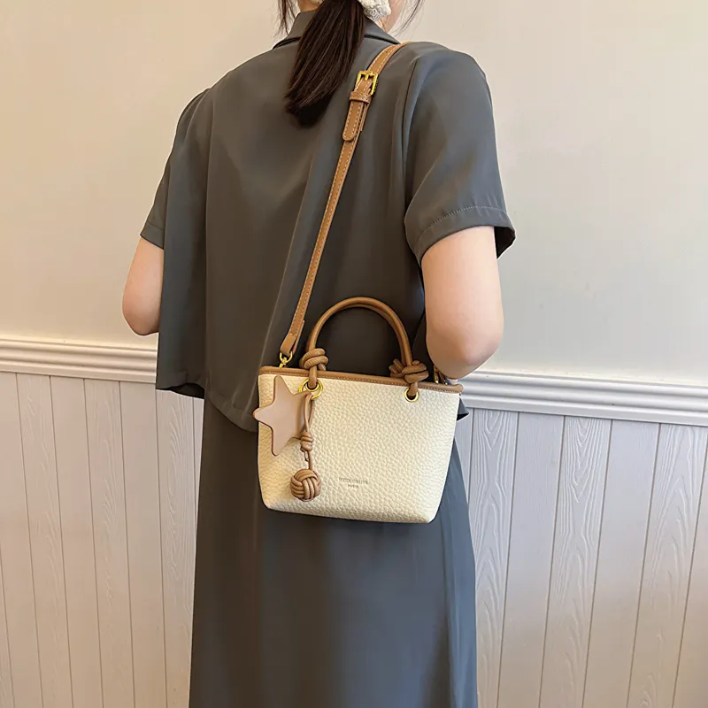 Iman's House PU One Shoulder Handbag Women's Snowy White/Beige Camel/Ancora Red/Premium Black-5