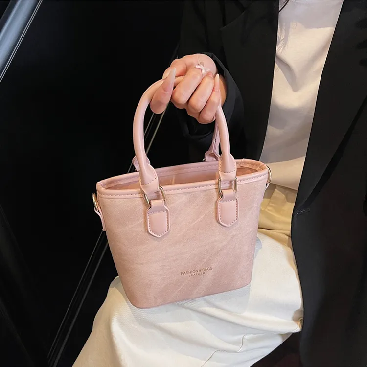 Iman's House PU Handbag Women's White & Black/Beige & Brown/Dark Tea/Pink-13