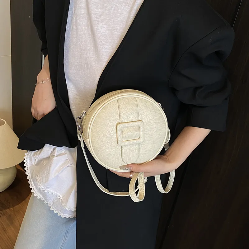 Iman's House PU Crossbody Bag, Shoulder Bag Women's White/Pink/Yellow/Black/Red-1
