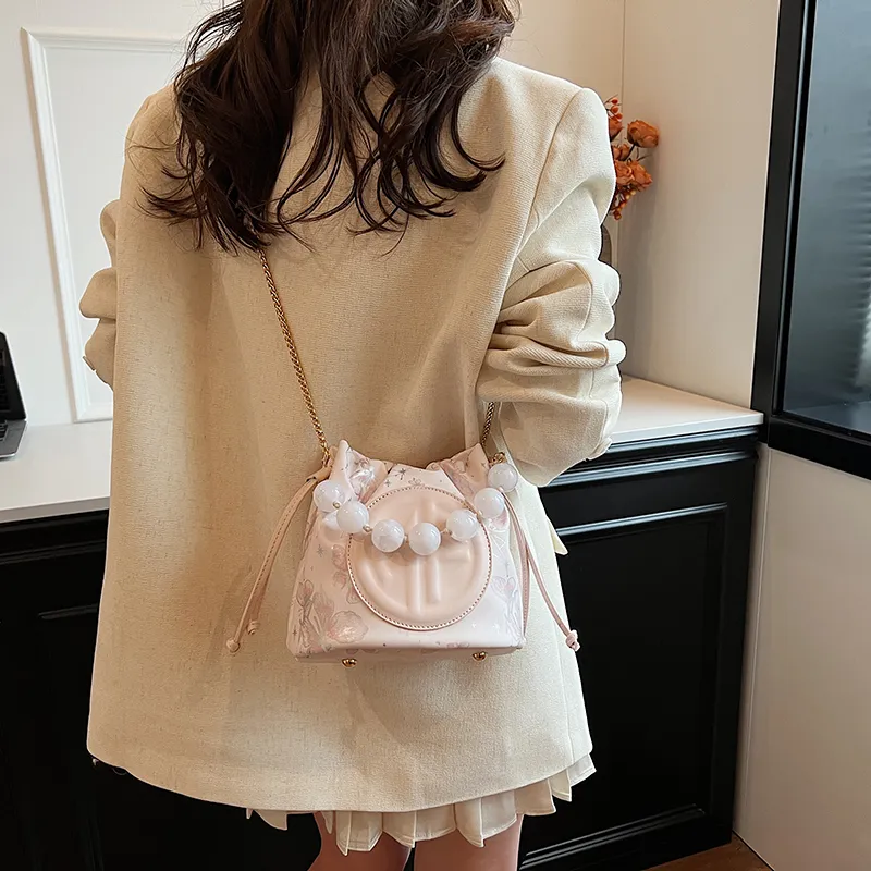 Iman's House PU Handbags Shoulder Bags Regular Women's Silver/Pink-7