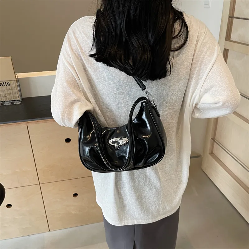Iman's House PU Handbag, Crossbody Bag, Shoulder Bag Regular Women's Silver/Ecru/Red/Black-17