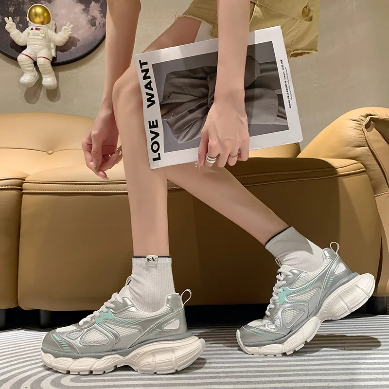 ANNAI Chunky Sneakers Women's Low Top-7