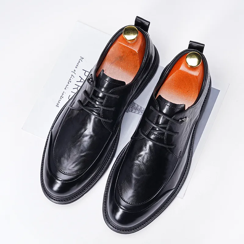 Wolves • Family QUNLANGSHIJIA Casual Shoes Men's Black-5