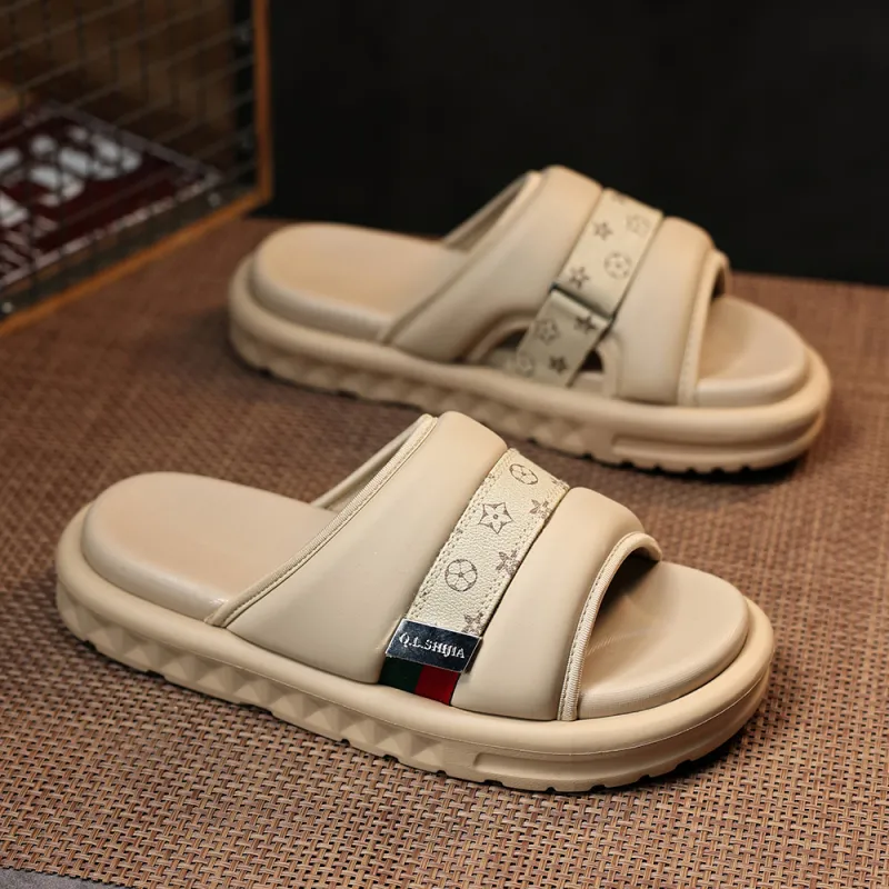 Wolves • Family QUNLANGSHIJIA Slip Resistant Cushioning Slide Slippers Men's-6