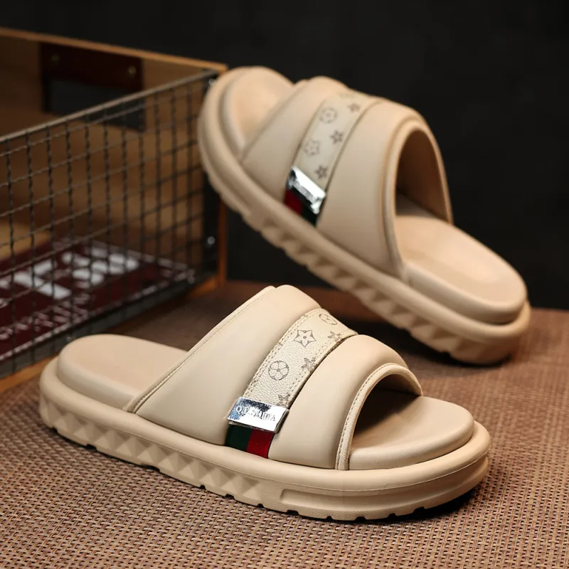 Wolves • Family QUNLANGSHIJIA Slip Resistant Cushioning Slide Slippers Men's-8