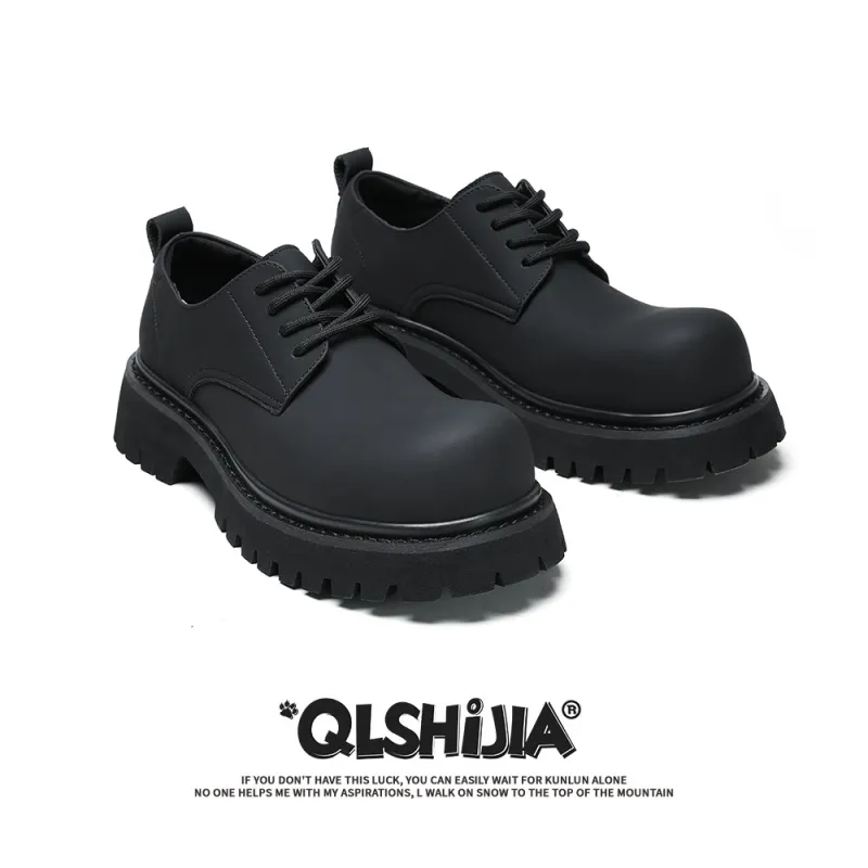Wolves • Family QUNLANGSHIJIA Versatile Design, Casual Shoes Men's Black-1