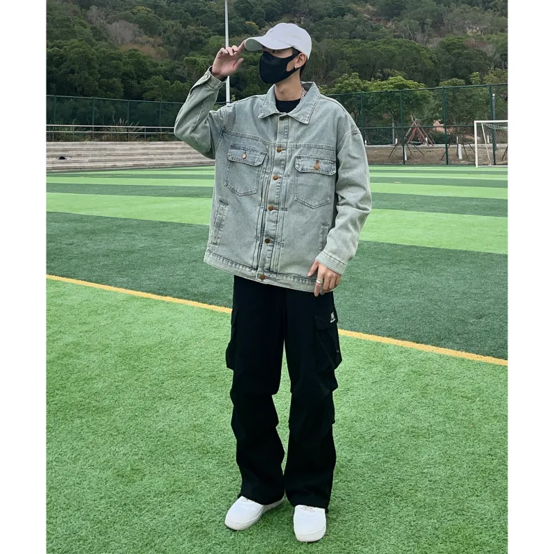MERRTO Denim Jackets Unisex-16