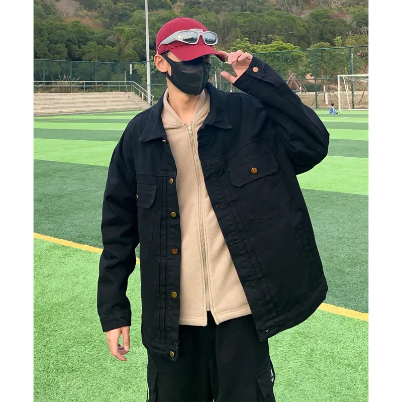 MERRTO Denim Jackets Unisex-59