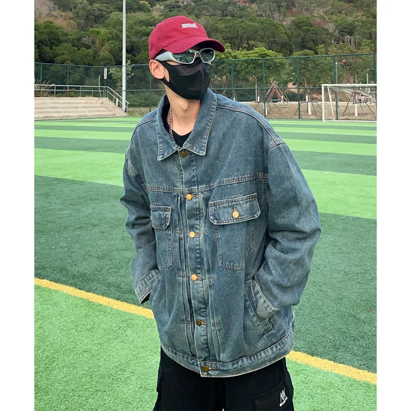 MERRTO Denim Jackets Unisex-4