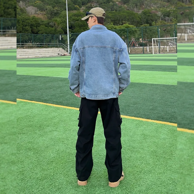 MERRTO Denim Jackets Unisex-13