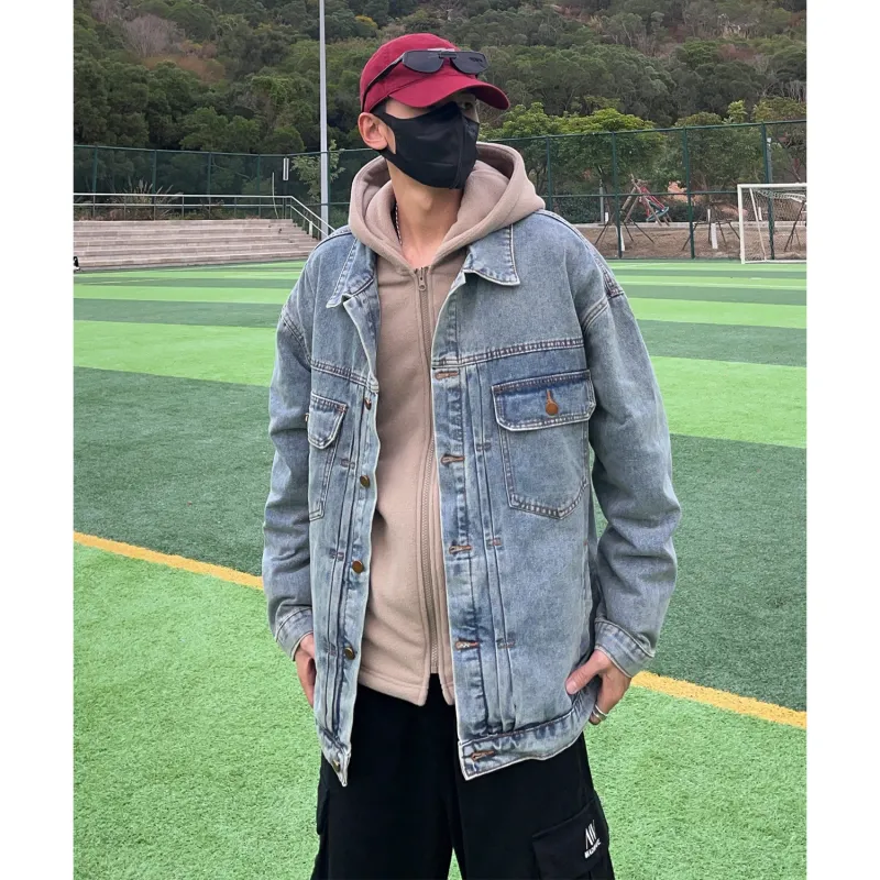 MERRTO Denim Jackets Unisex-77